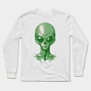 Alien Retro Vintage Long Sleeve T-Shirt